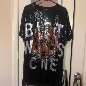 Sequin Tiger Dress